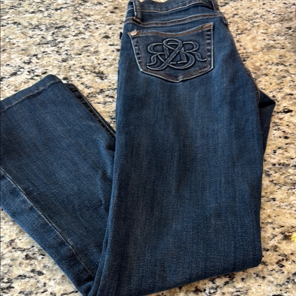 Rock & Republic Dark Blue Straight Leg Jeans